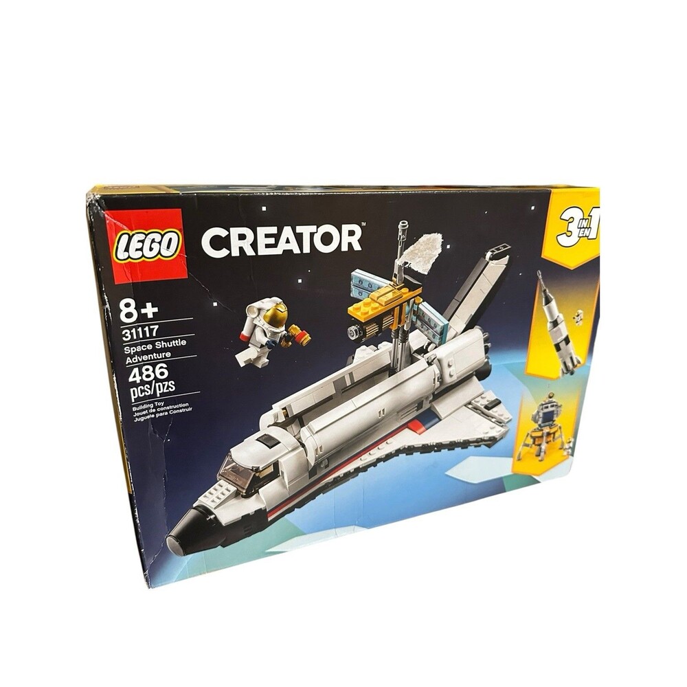 LEGO Creator 31117 Space Shuttle 486 Pcs Building Toy New